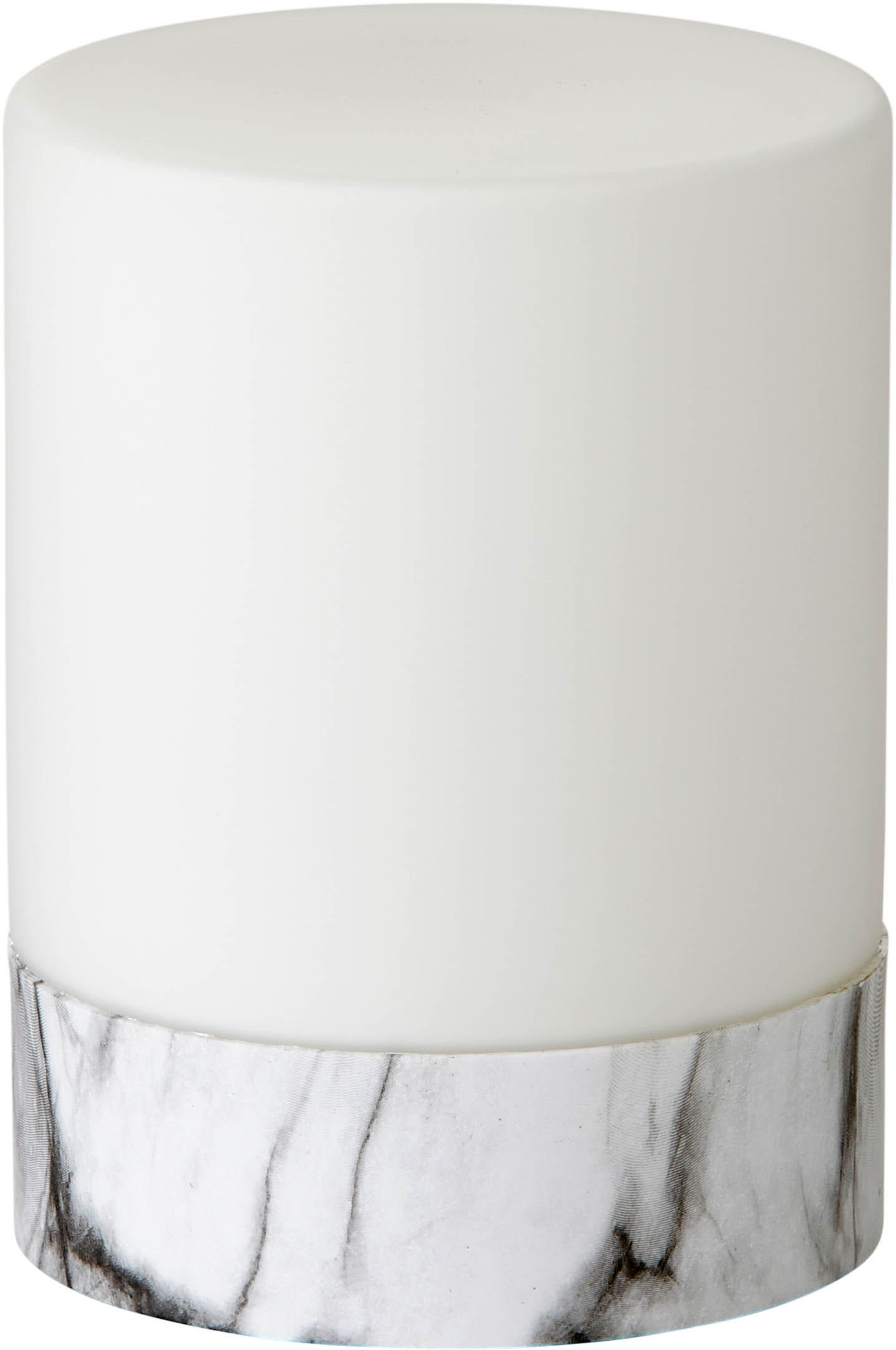 LED-TISCHLAMPE - dekorativ mit integriertem Akku und USB-Ladung für Innen- und Außenbereich - Weiß, Kunststoff (11/11/14.5cm) - Northpoint