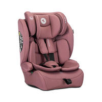 KINDERSITZ Adventure (76-150 cm) rosa Kopfstütze verstellbar, bis 36 kg, i-Sze, Polyester, Sicherheitsgurt - Rosa, Kunststoff (46/78/40cm) - Lorelli