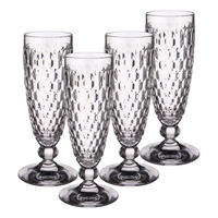 SEKTGLÄSER Boston transparent 120 ml 4er Set - Transparent, Glas (0.12L) - Villeroy & Boch