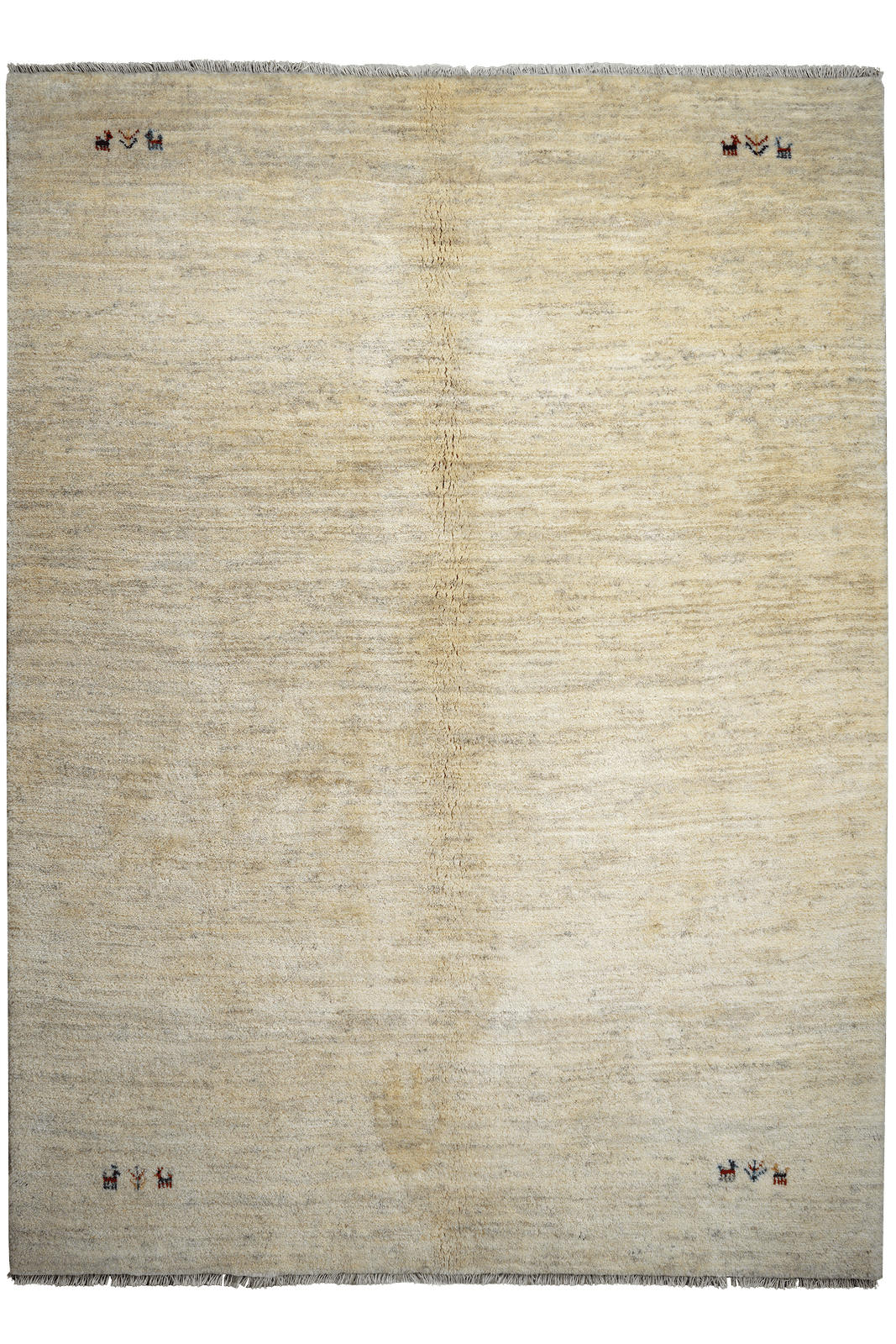 Looma Gabbeh-Teppich Beige 177x242 cm
