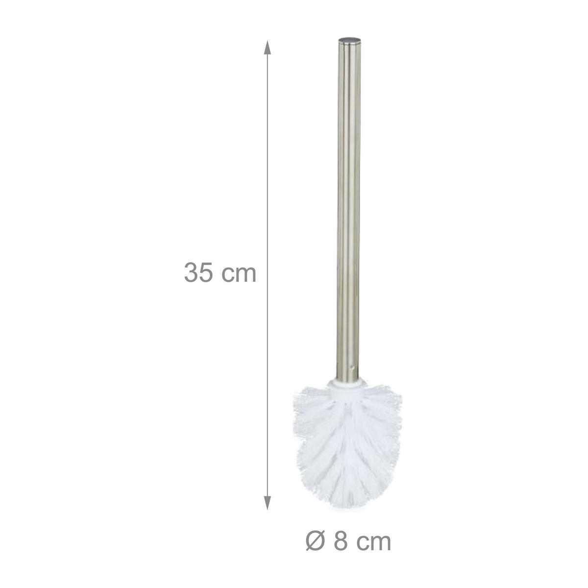 5XWC kefa - viacfarebná, kov/plast (5/5/8cm) - Relaxdays