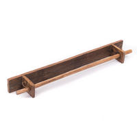 HANDTUCHHALTER Bano 100 Recyclingholz massiv naturfarben - Naturfarben, Holz (100/10/45cm) - CREEDWOOD