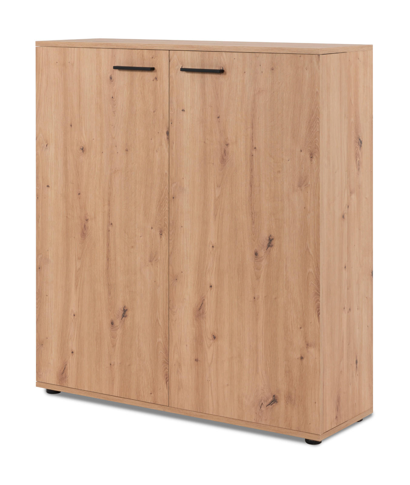 Furn.Design Schuhschrank Eiche Artisan 100x110x34 cm