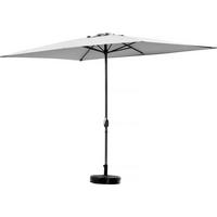 SONNENSCHIRM sol 2 Grau - Grau, Metall (300/200cm) - Habitat Garten