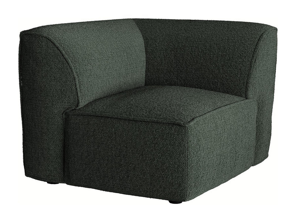 SESSEL mit gerader Rückenlehne - 1 Person - stoff - grün Camilio - Grün, Kunststoff/Textil (97/74/97cm) - Vente-Unique