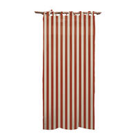 VORHANG Gestreifter aus Baumwolle in Rot 250x140 MARSHALL - Rot, Textil (137/245/0.1cm) - RNT By Really Nice Things