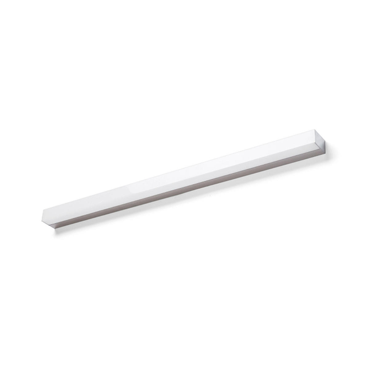 WANDLEUCHTE LEVIA 90 Aluminium 18 W IP44 - Silberfarben, Metall (6/4/90cm) - Rendl