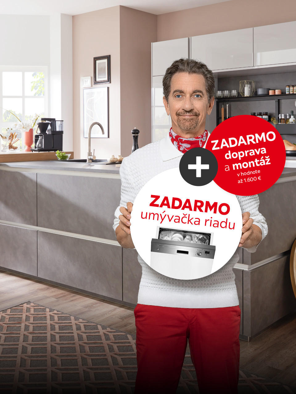 zľava 55 % na plánované kuchyne