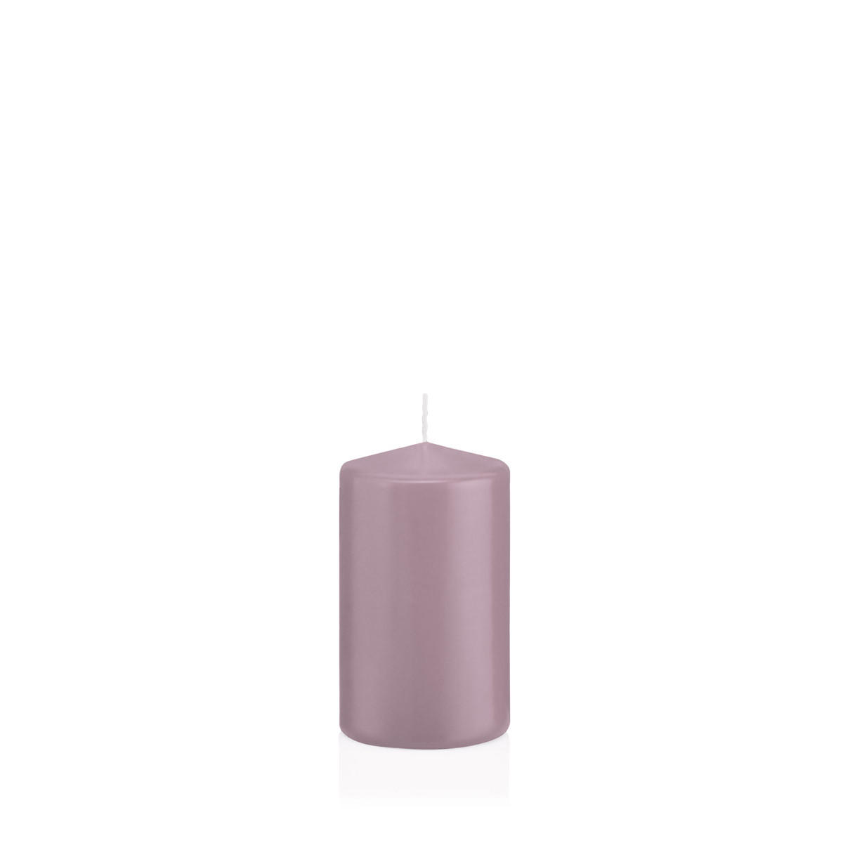 STUMPENKERZEN Mauve Lila Ø 48 x 100 mm, 24 Stück - Mauve, Paraffin (5/10cm) - Wiedemann Kerzen