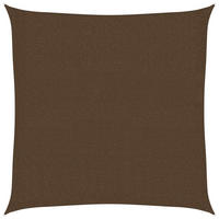 SONNENSEGEL 160 g/m² Braun 3x3 m HDPE - Braun, Textil (300/300cm) - furnicato