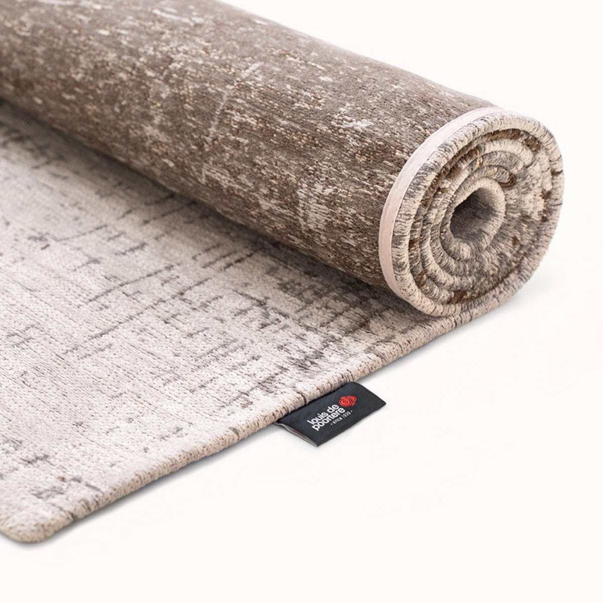 TEPPICH Concrete Jungle Mad Men Griff 170/240 cm - Beige, Textil (170/240cm) - Louis De Poortere