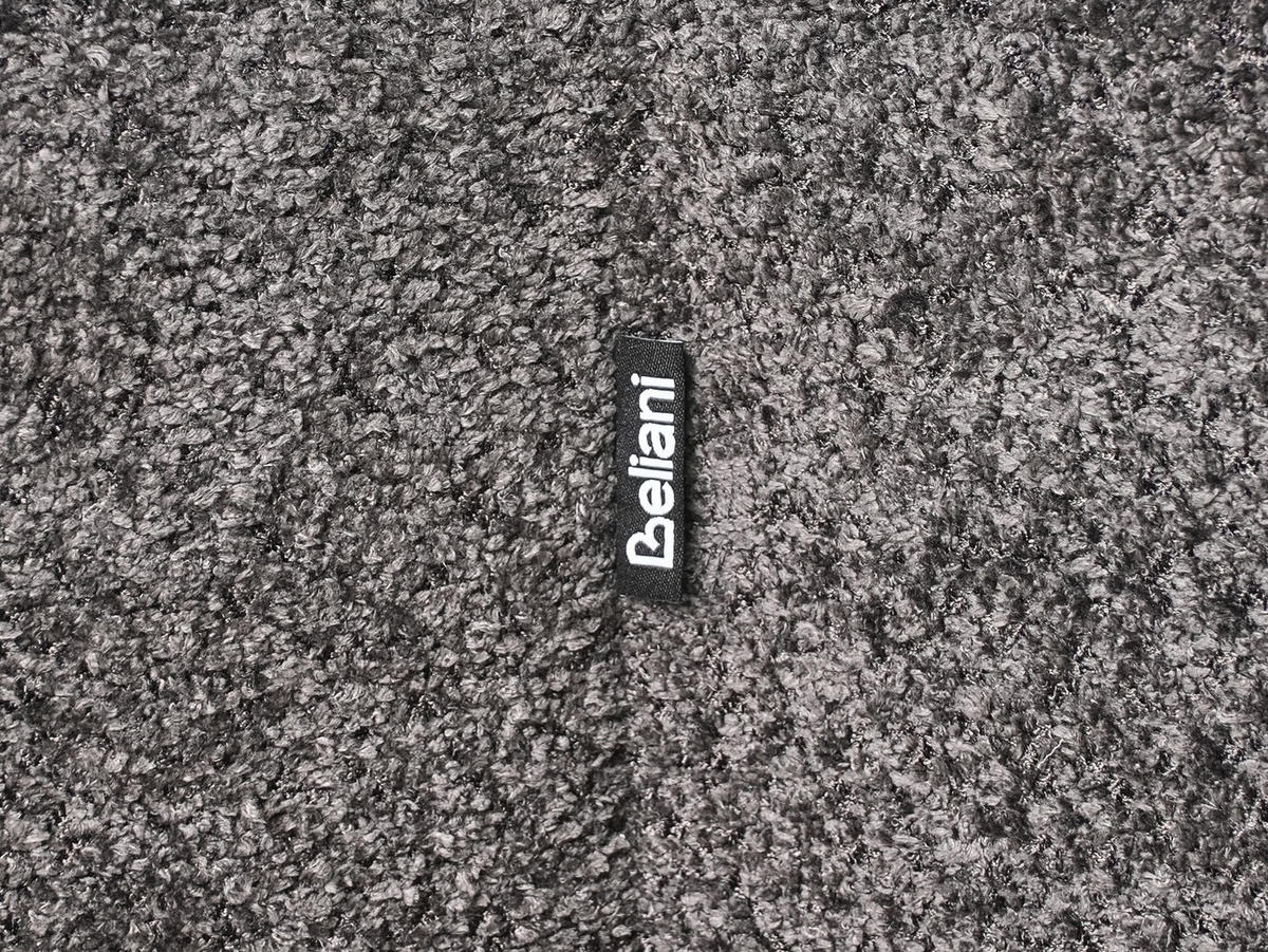 POUF Dunkelgrau Scotia - Dunkelgrau, Textil (40/44/33cm) - Beliani