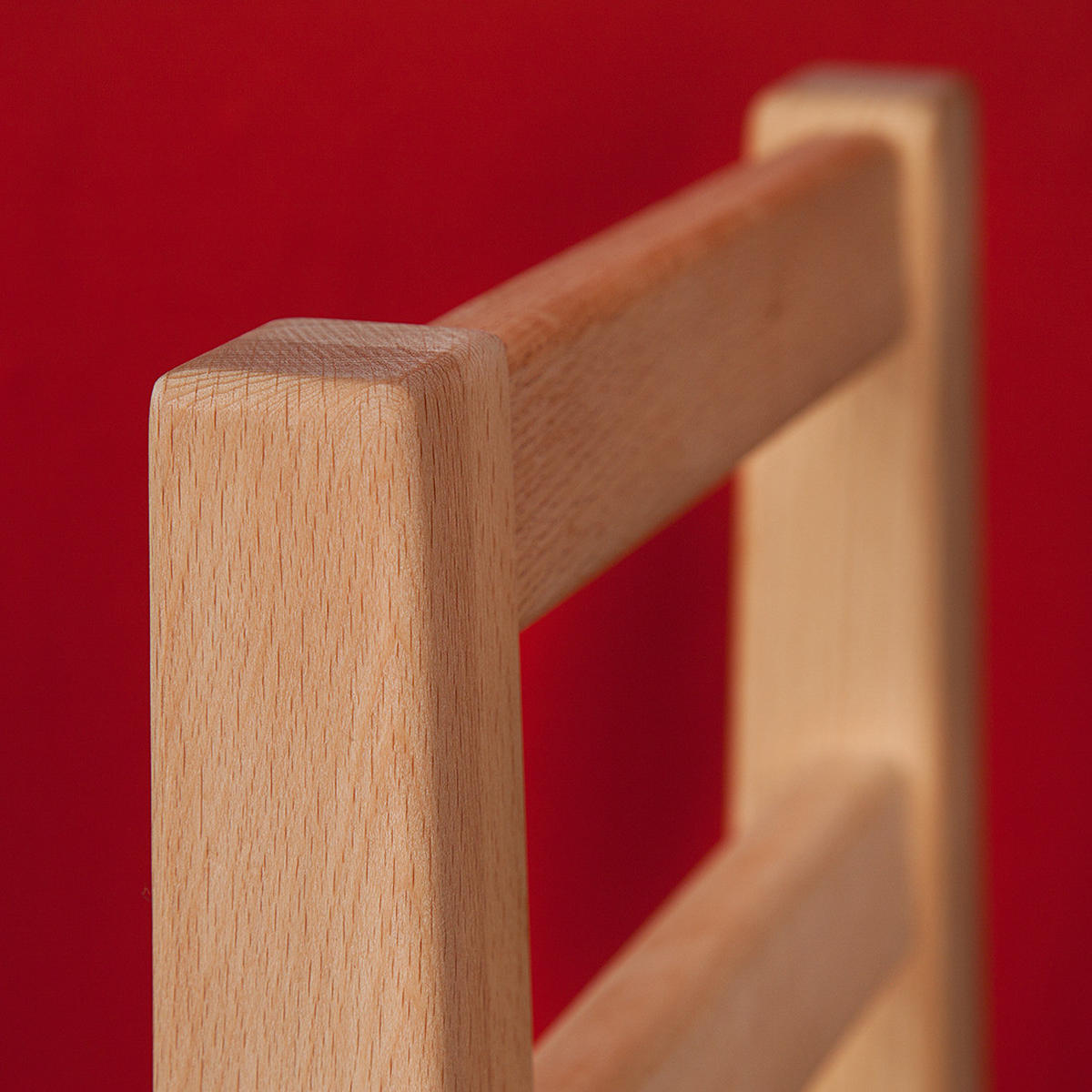 BARSTUHL - Kernbuche massiv, geölt - Kernbuche, Holz (36/96/36cm) - home24