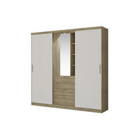 KLEIDERSCHRANK - 240 cm x 53 cm - Holz, Platte - Naturfarben Hell BODIL - Naturfarben, Holz (240/231/53cm) - Vente-Unique
