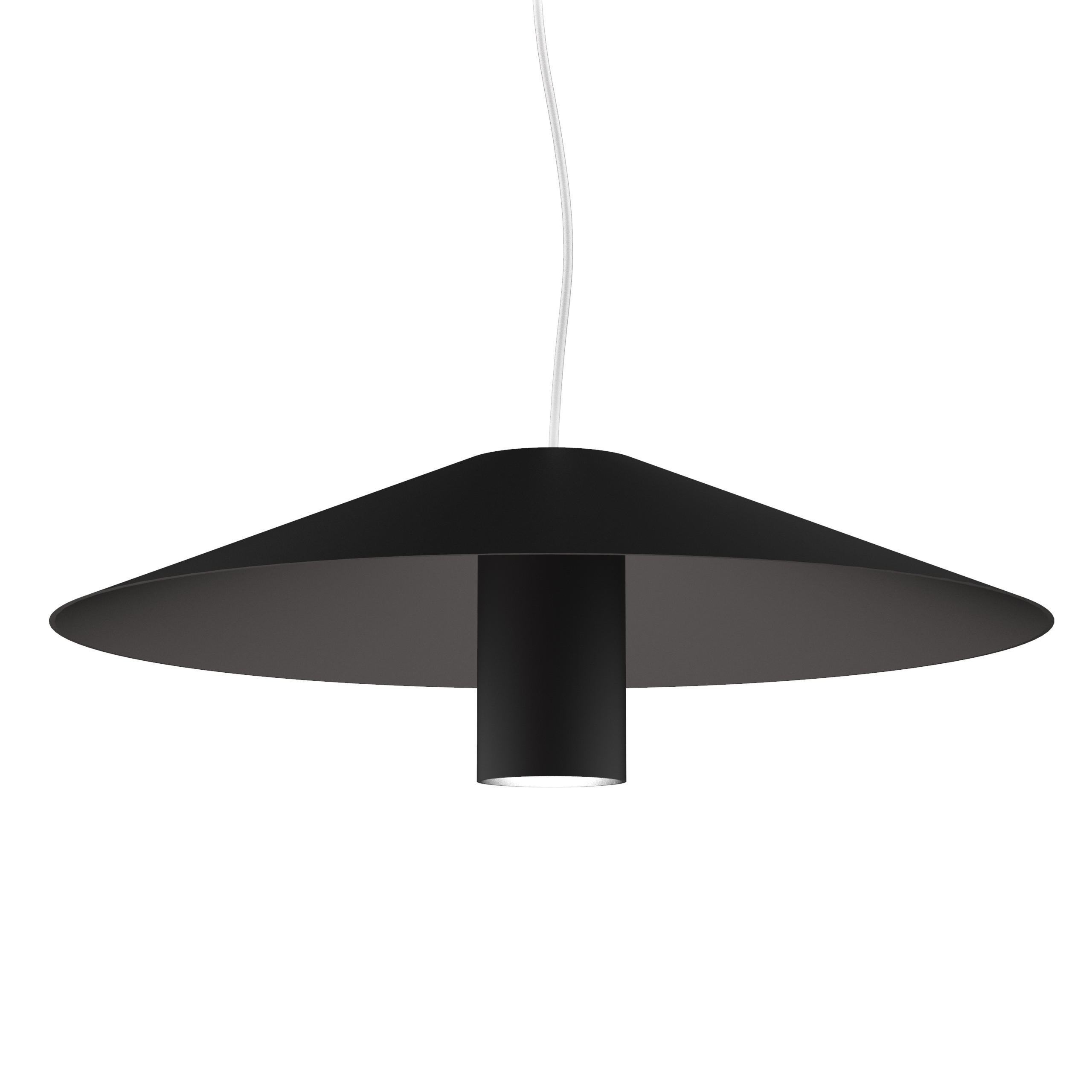 HÄNGELEUCHTE Flora - Schwarz, Metall (25/25/9cm) - Lumicom