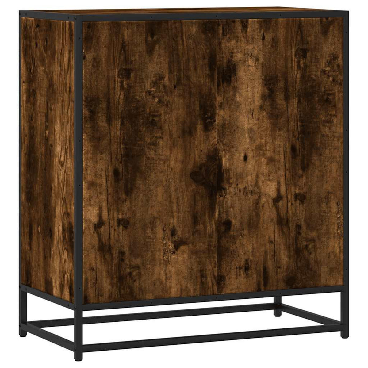 KOMMODE Sopi für Wohnzimmer Räuchereiche 68x35x76 cm - Eiche San Remo, Holz (68/76/35cm) - DELUKE