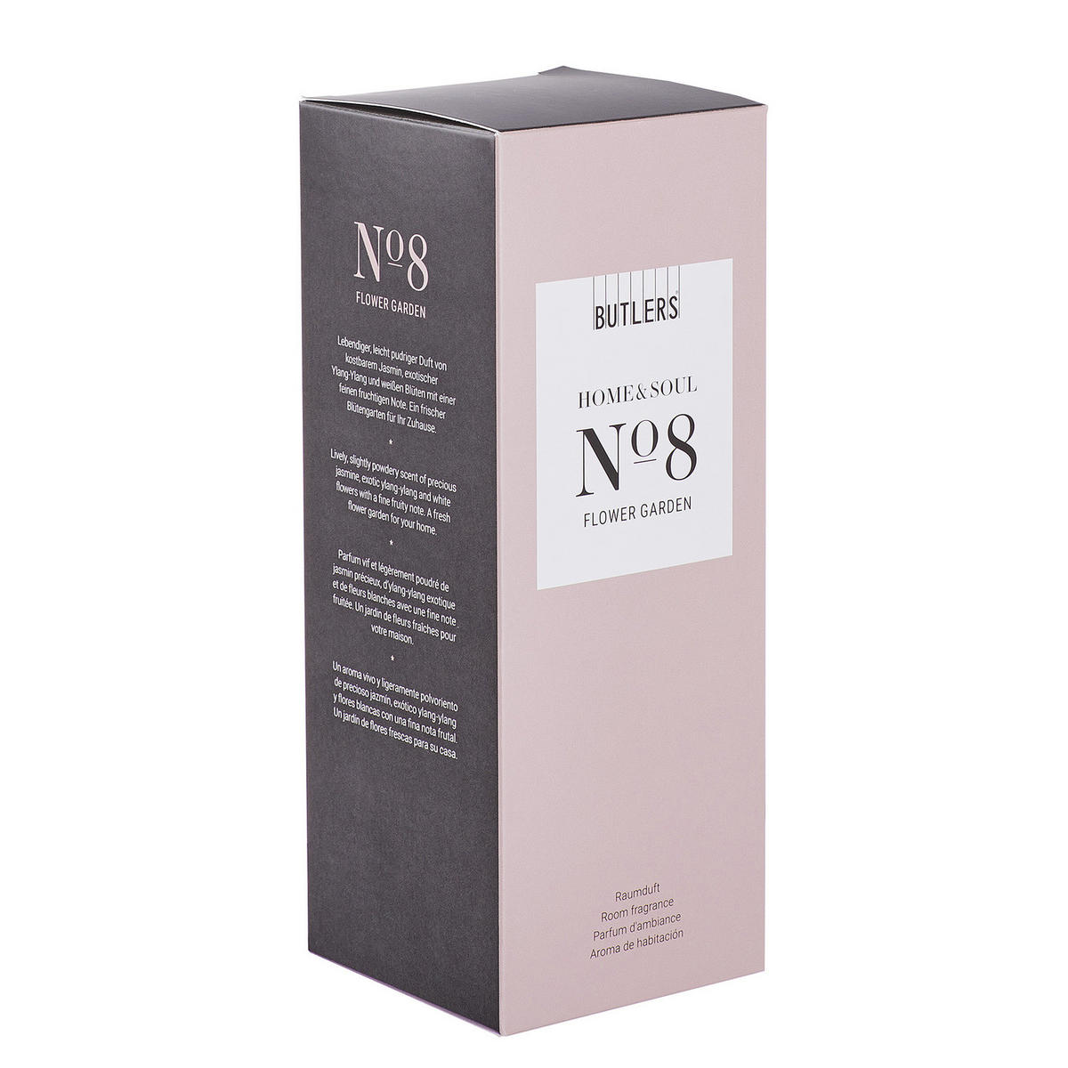 RAUMDUFT Home & Soul Flower Garden - Transparent, Glas/Naturmaterialien (5/19/5cm) - Butlers