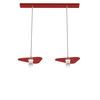 HÄNGELEUCHTE - Rot, Metall (25/30/7cm) - Lumicom