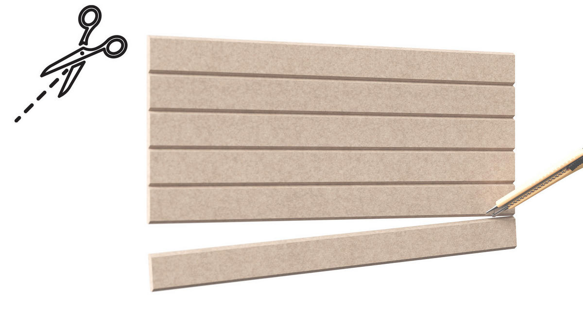 FILZ-WANDPANEELE 120x90 cm camel - Beige, Textil (120/90/1cm) - ALLboards