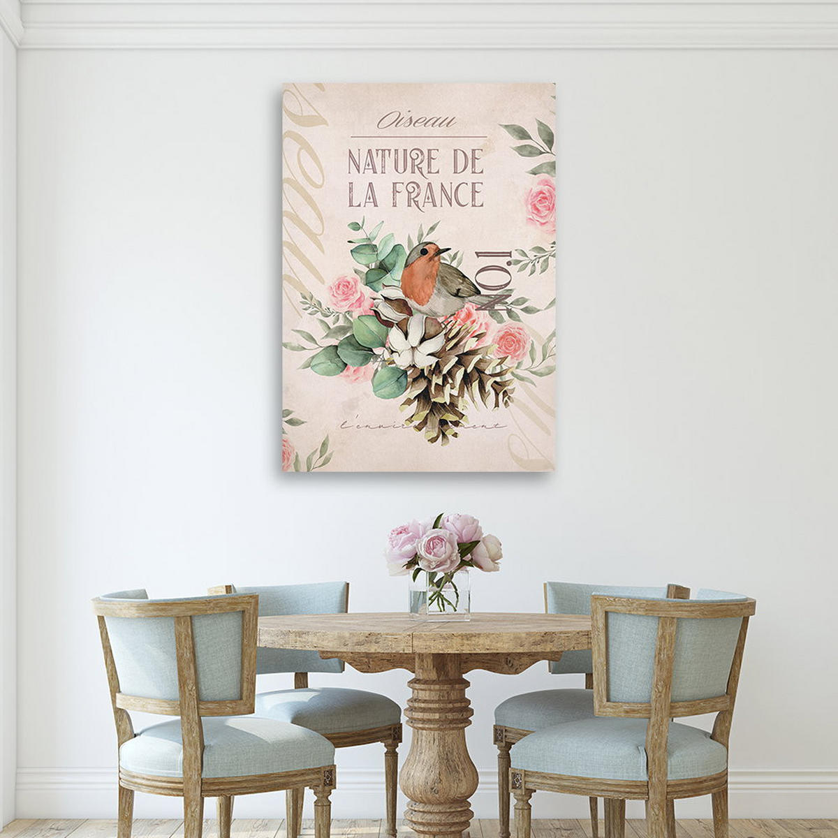 KUNSTDRUCK Grün 80/120 cm - Grün, Textil (80/120cm) - KUNSTLOFT
