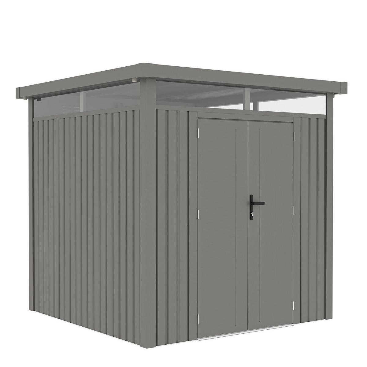 GERÄTEHAUS Luzern Pro Taupe - Taupe, Metall (230/222/230cm) - Juskys