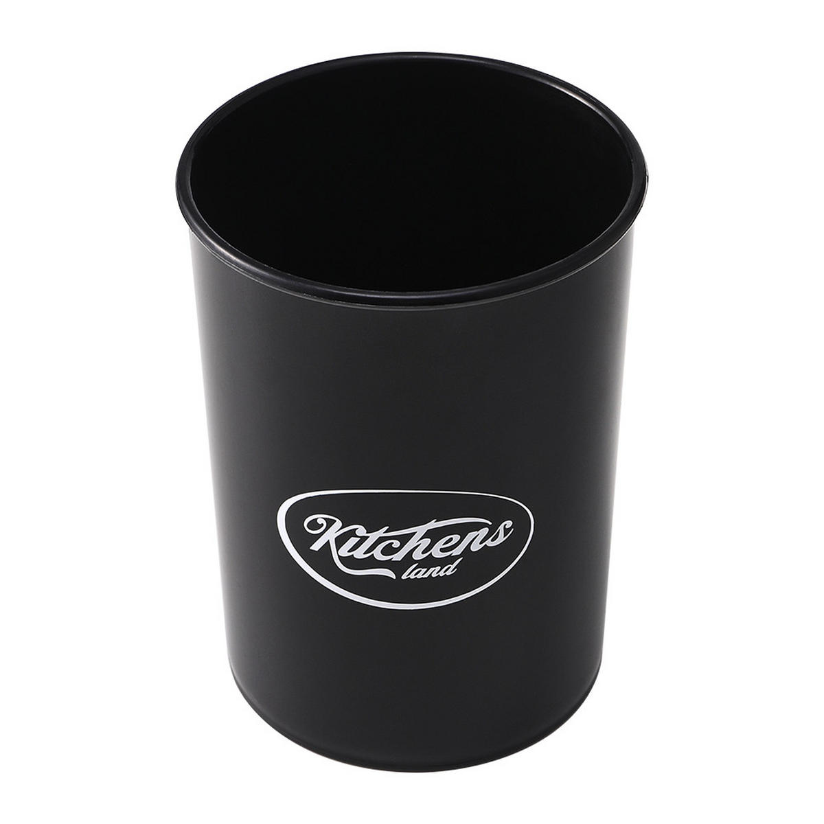 KÜCHENUTENSILIEN 11er-Set Holzhandgriff Silikon Schwarz - Schwarz, Holz/Kunststoff (13/34/12.5cm) - Livingandhome