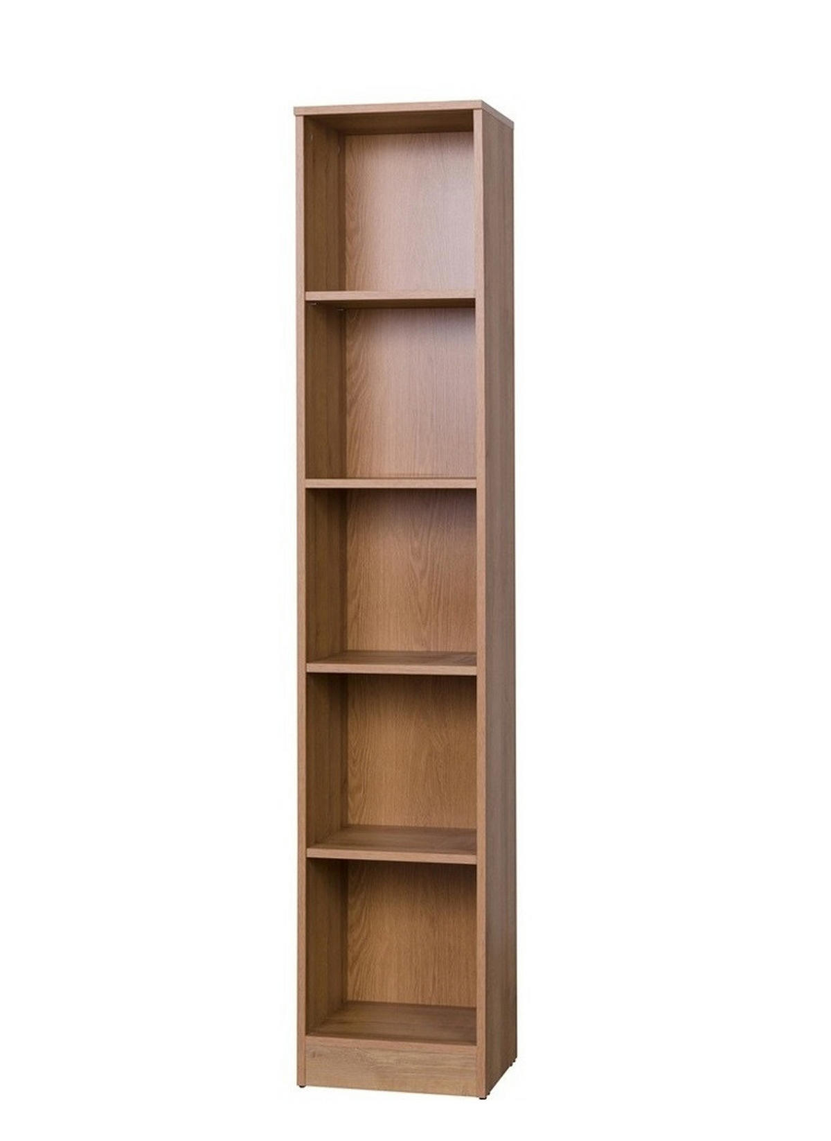 BÜCHERREGAL DEKOREGAL GRANT G7 RIVIERA EICHE 36/185/34 - Braun, Holzwerkstoff (36/34/185cm) - Marmex Möbel