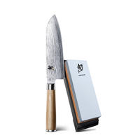 SANTOKUMESSER Shun Classic White Set, 2-tlg. - Silberfarben, Metall (50cm) - Kai Messer