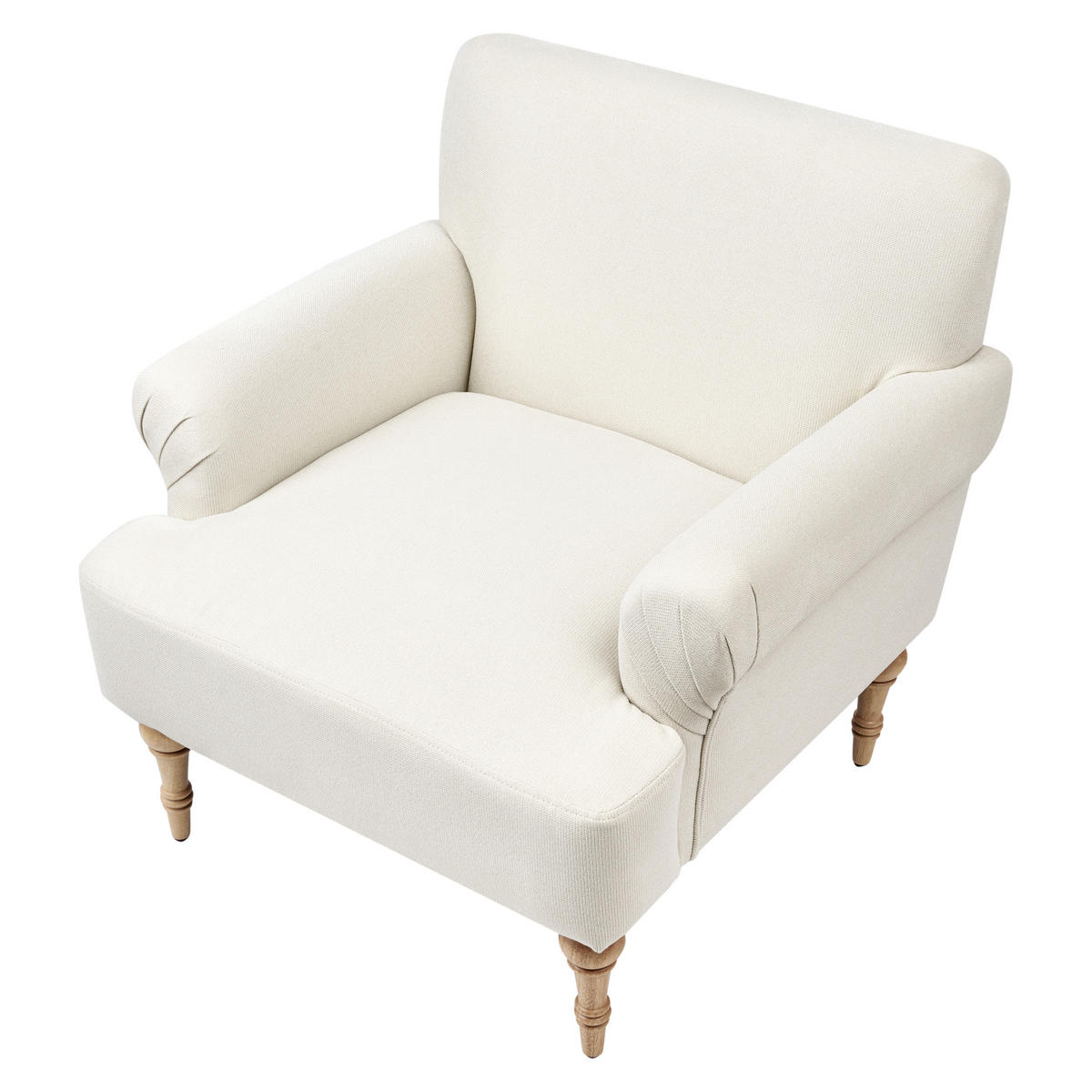 SESSEL Stoff Hellbeige Fredros - Beige, Textil (71/82/75cm) - Beliani