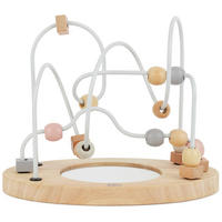 MOTORIKSCHLEIFE mit Spiegel - ab 12 Mona - Multicolor, Holz (17/25cm) - Bieco Spielwaren