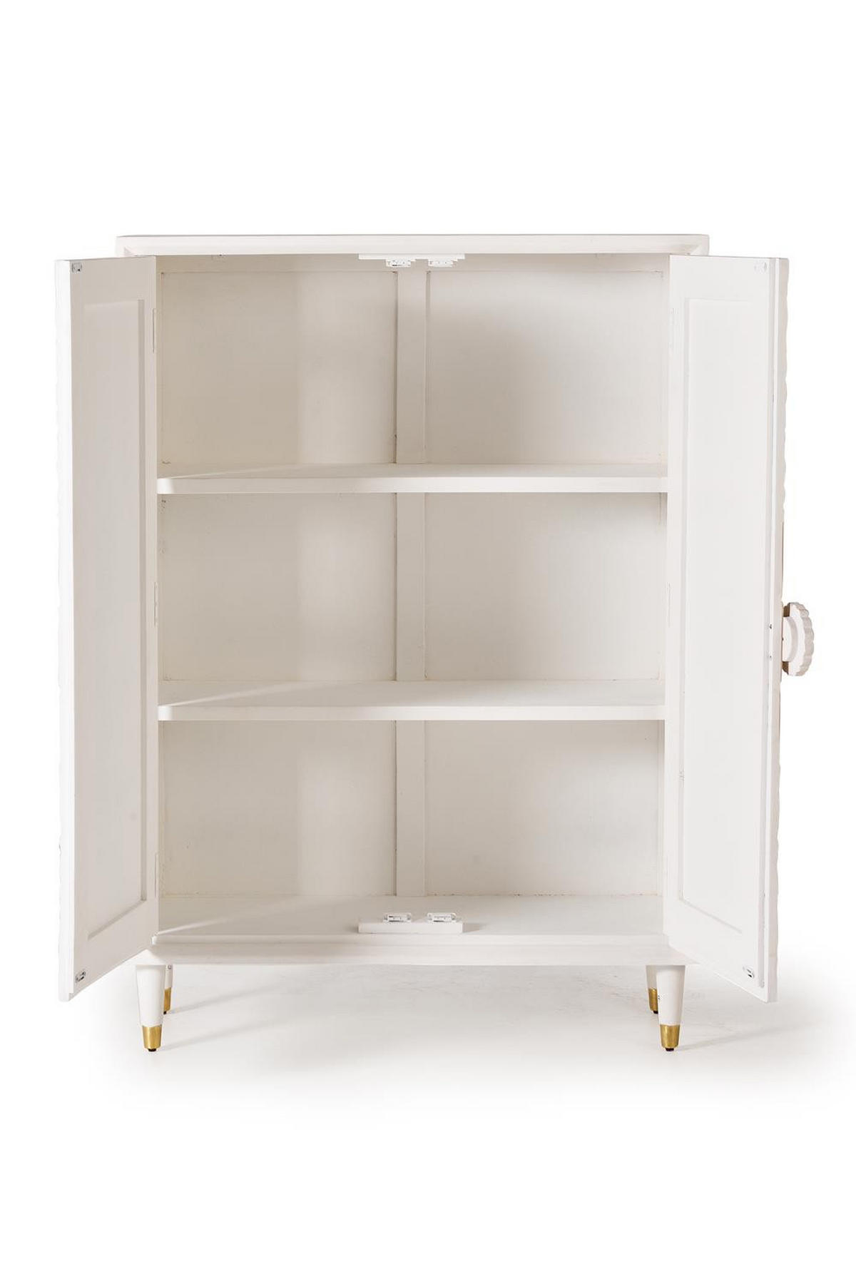 HIGHBOARD aus Mangoholz - Weiß, Holz (40/140/100cm) - Giner y Colomer