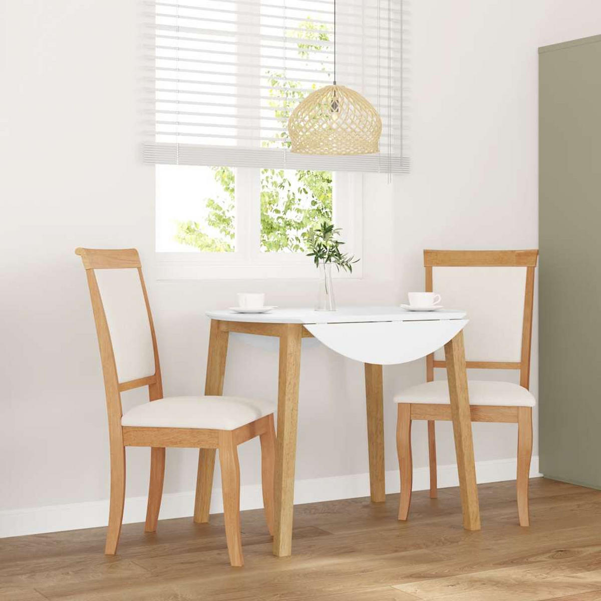 STUHL-SET 2 Stk Dornbach 50/95.5/55 cm - Braun, Holz (50/95.5/55cm) - ZMH