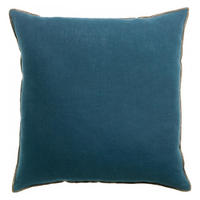 KISSEN Zeff Celeste indigoblau 45 x 45 cm - Dunkelblau, Textil (45/45cm) - Vivaraise