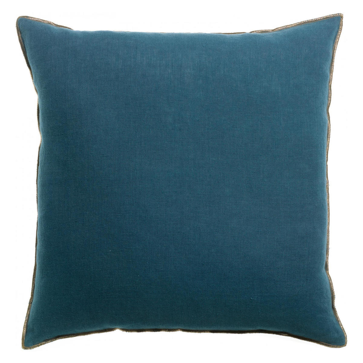 KISSEN Zeff Celeste indigoblau 45 x 45 cm - Dunkelblau, Textil (45/45cm) - Vivaraise