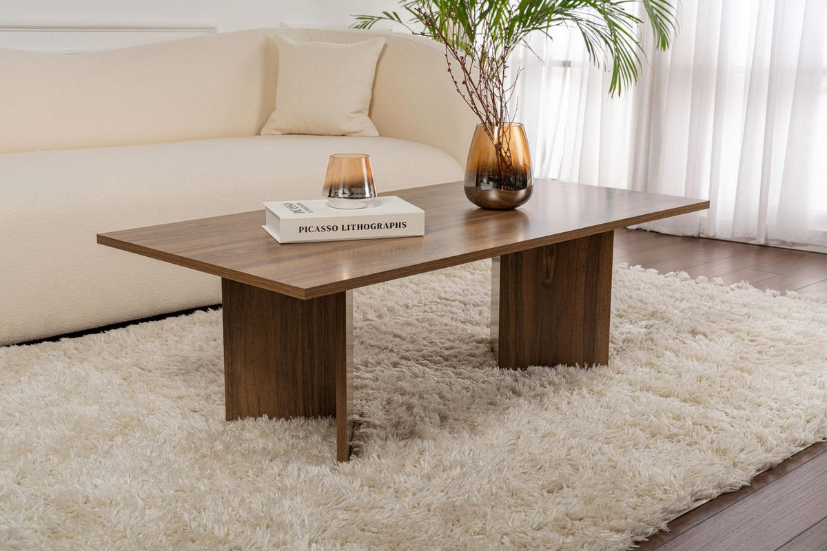 COUCHTISCH sabin Braun - Braun, Holzwerkstoff (119/60/40cm) - Habitat Garten