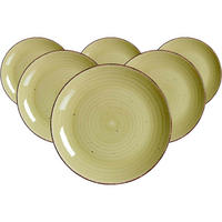 SPEISETELLER Happy grün ø 27 cm 6er Set - Grün, Keramik (27cm) - Ritzenhoff Breker