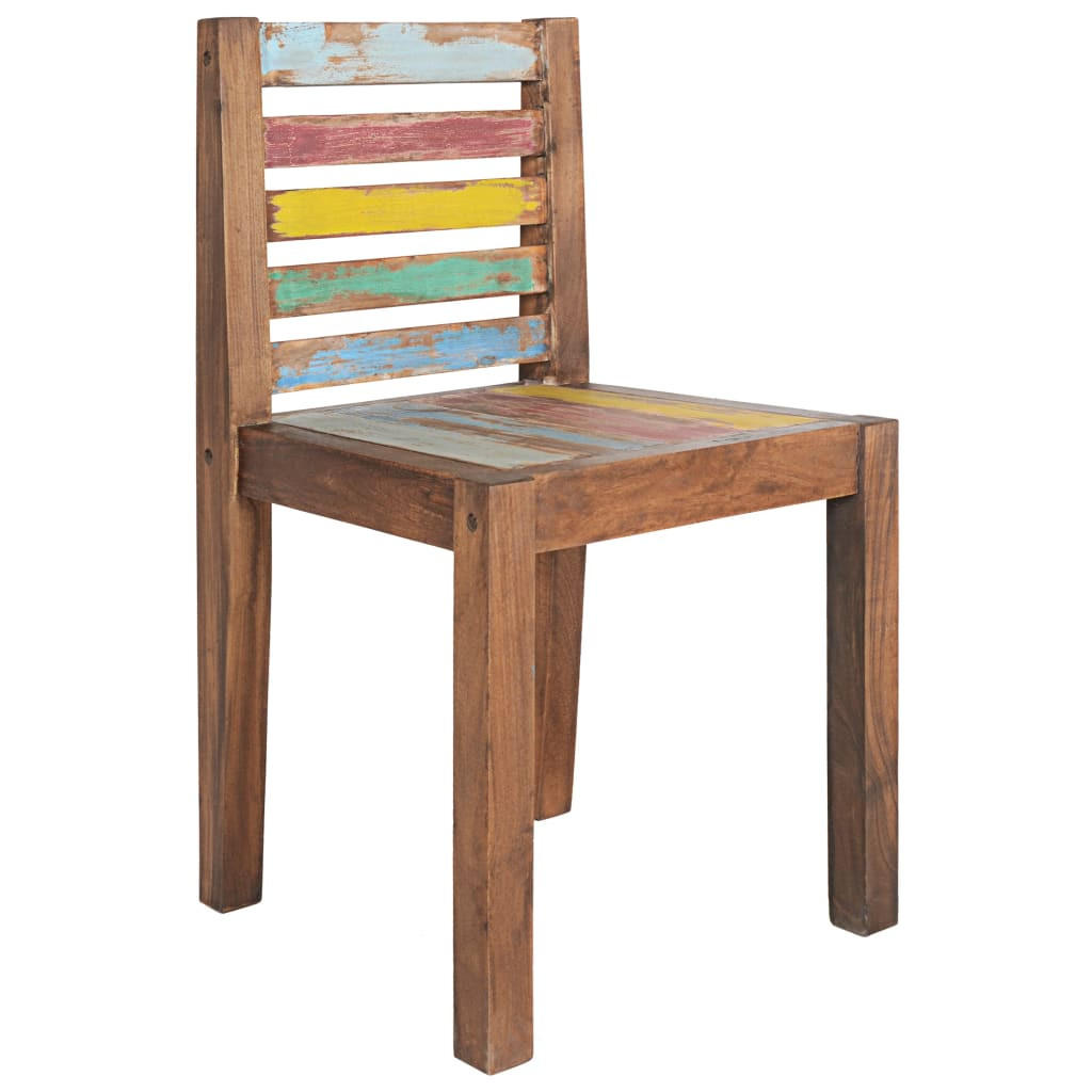 STUHL-SET 6Stk. 45*85*45 - Multicolor, Holz (45/85/45cm) - ZMH