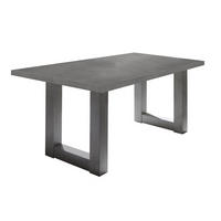 ESSTISCH ausziehbar Eila 3 160 x 90 x 75 Esszimmertisch Graphit - Grau, Holz (160/90/75cm) - 58aufmkessel