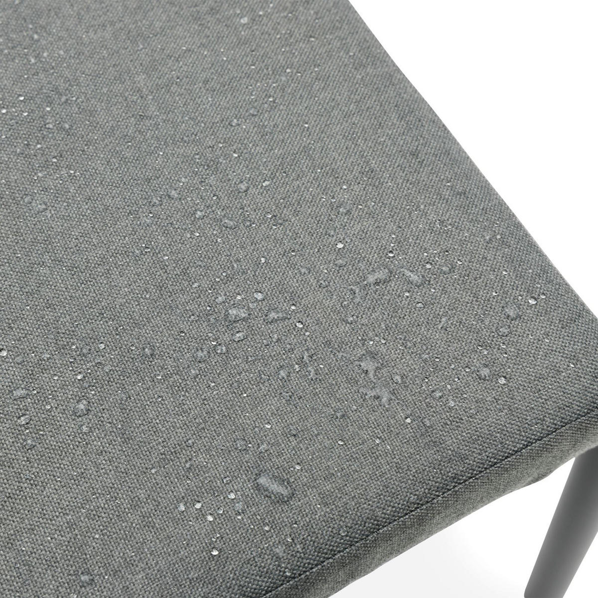 GARTENSTUHL TAVOLO 6ER-SET - Anthrazit, Textil (56/77/62cm) - IDIMEX