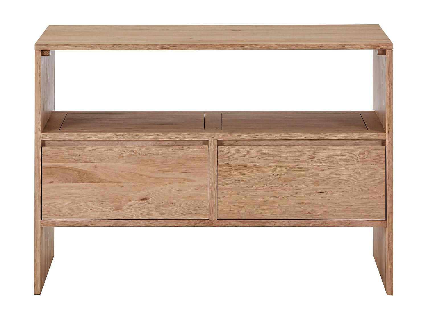 WASCHBECKENUNTERSCHRANK - 110 cm x 50 cm - Holz, Platte - Naturfarben Hell - CAVIZO - Naturfarben, Holz (110/78/50cm) - Vente-Unique