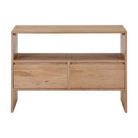 WASCHBECKENUNTERSCHRANK - 110 cm x 50 cm - Holz, Platte - Naturfarben Hell - CAVIZO - Naturfarben, Holz (110/78/50cm) - Vente-Unique