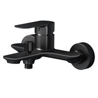 DUSCHARMATUR Schwarz Matt 21,2/18,3 cm - Schwarz, Metall (18/11/21cm) - EMKE