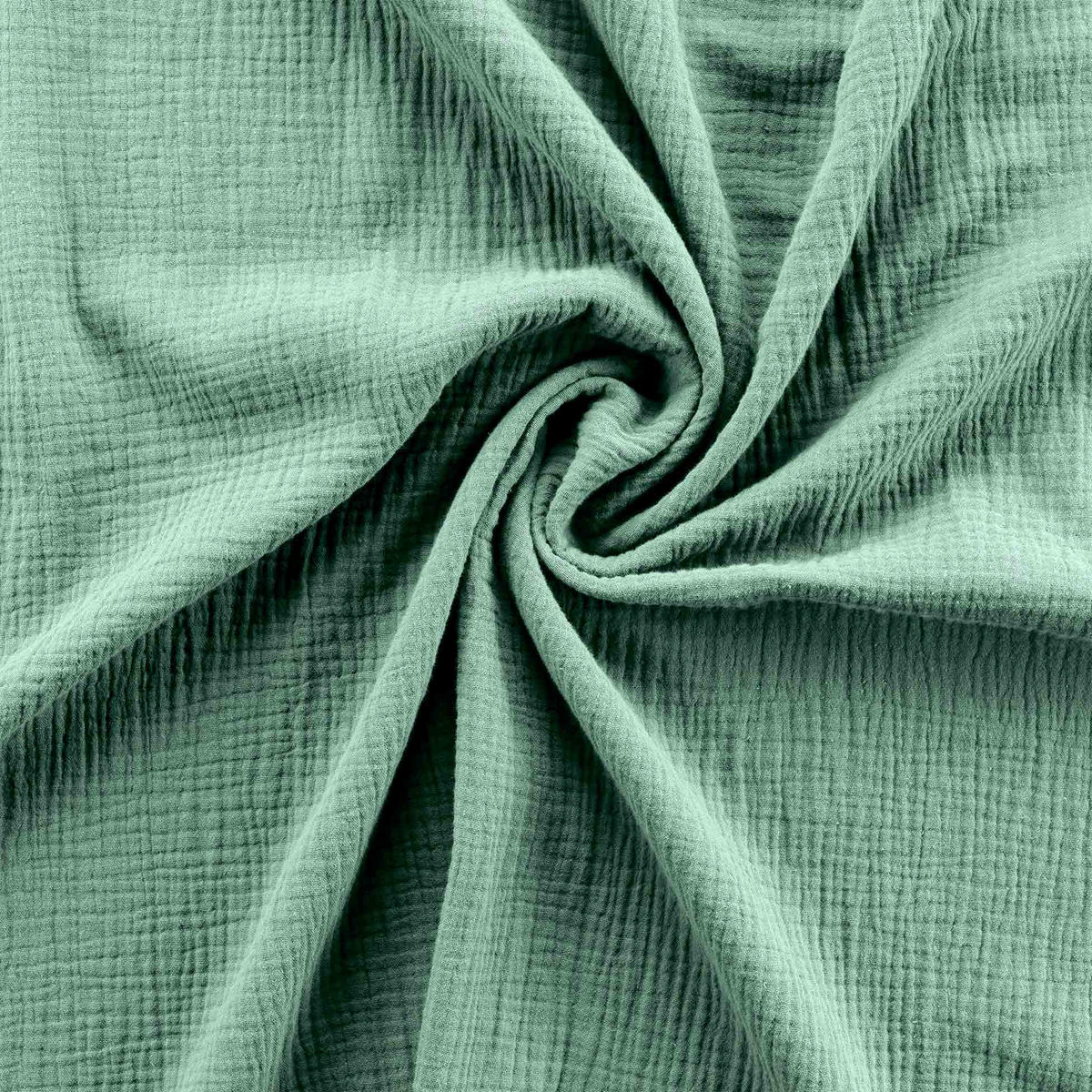 BETTWÄSCHE Angelia 240/220 cm - Grün, Naturmaterialen (220/240cm) - Douceur d´intérieur
