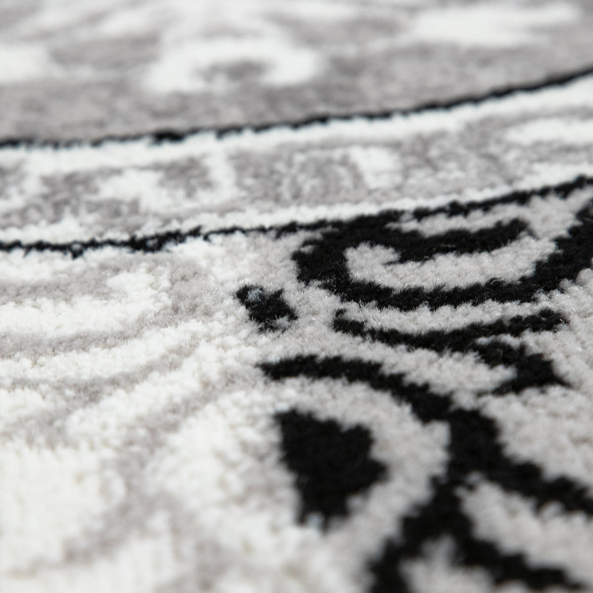 KURZFLORTEPPICH 160/220 cm Sinai 62 - Grau, Textil (160/220cm) - Paco Home