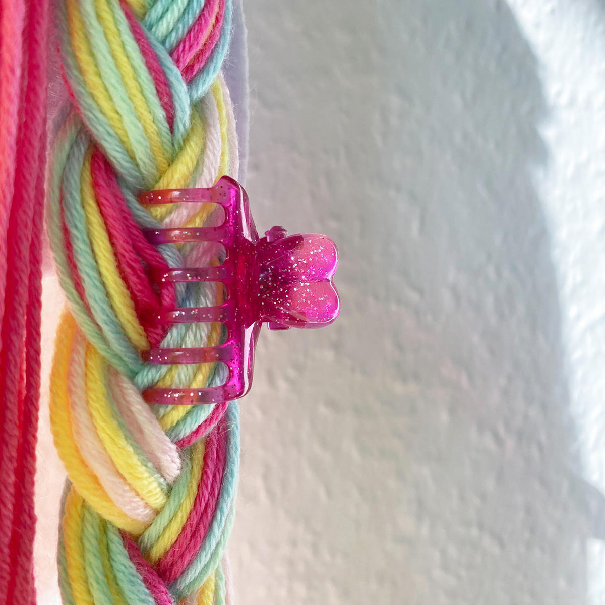 WANDTEPPICH für Haarklammern 86 / 24 / 5 cm - Multicolor, Textil (24/86cm)