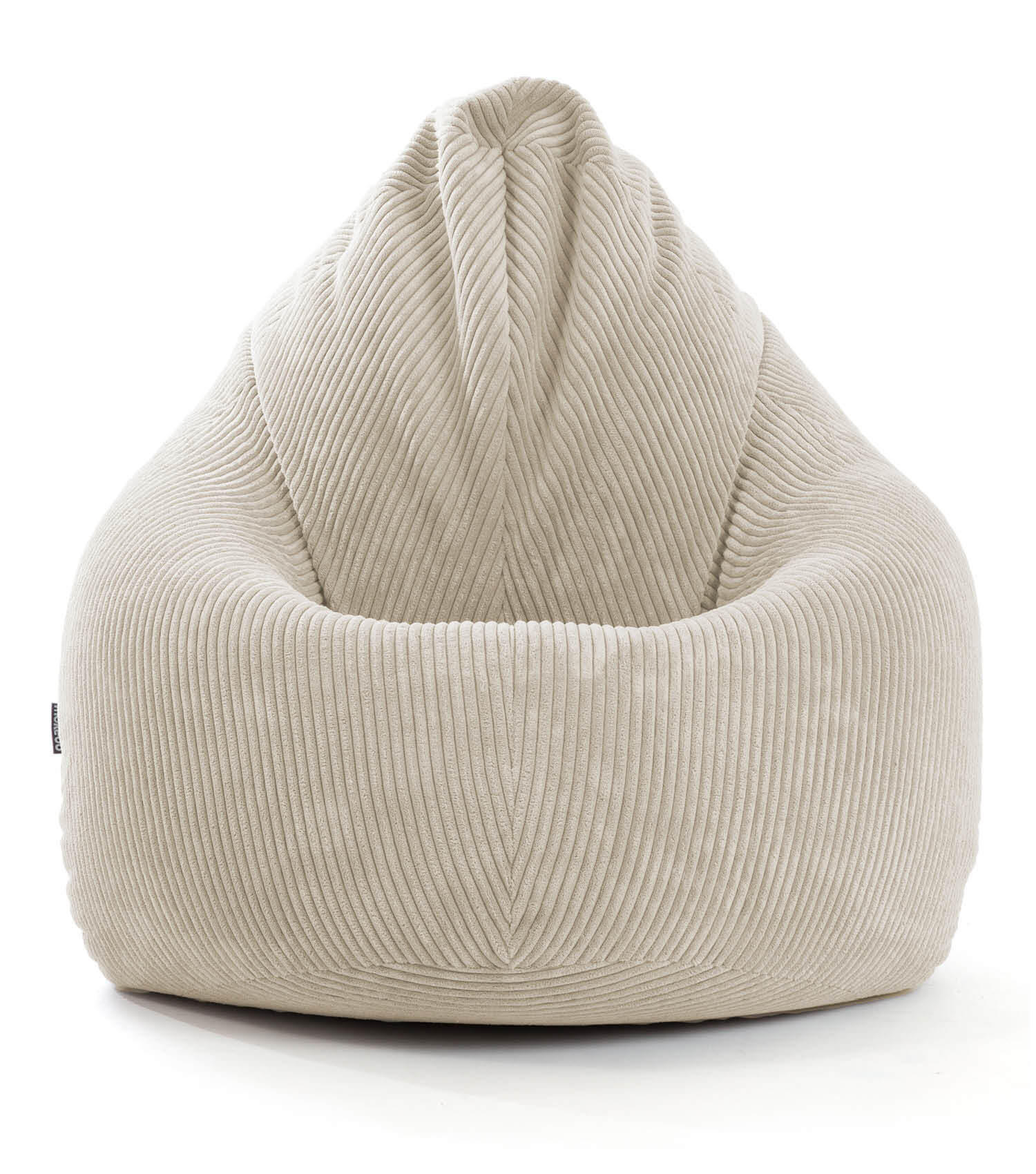 SITZSACK Cord Der Tagträumer - Beige, Textil (80/130/80cm) - Mokebo