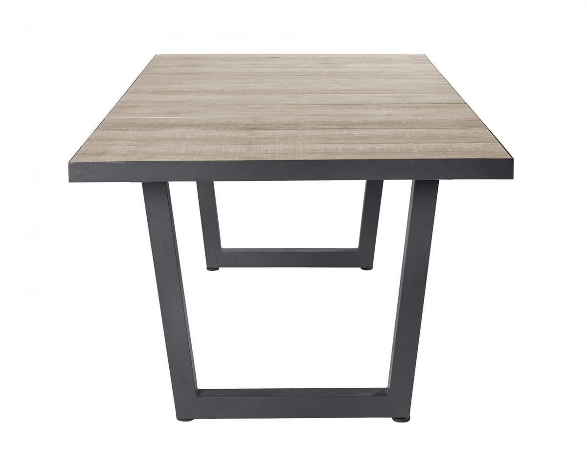 GARTENTISCH Denver 200x100x75cm, Keramik, Braun - Braun, Keramik (100/200/75cm) - dasmöbelwerk