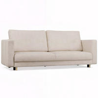CANAPEÁ Bej 221/90/98 - bej, compozit lemnos (221/90/98cm) - RAUMHIRSCH FURNITURE