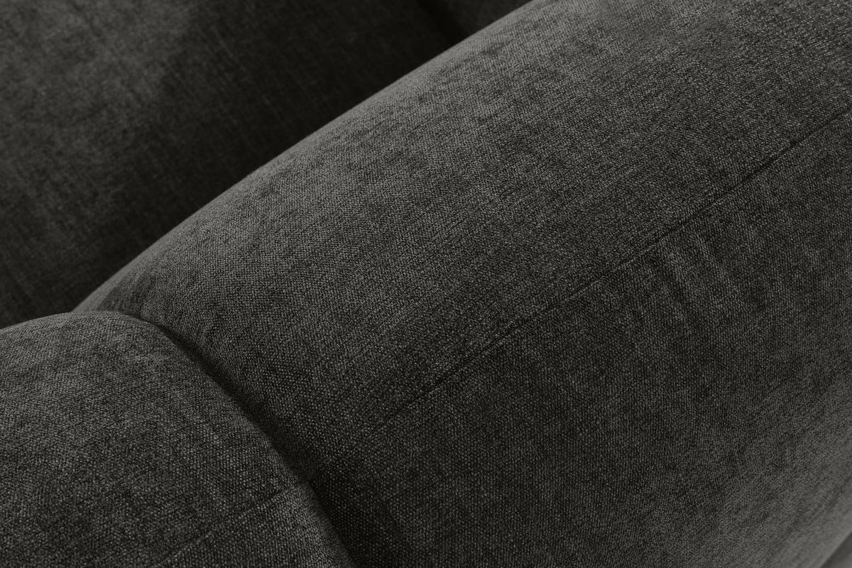 2-SITZER SOFA FLAVA, Graphitfarben - Graphitfarben, Holz/Holzwerkstoff (200/76/100cm) - KONSIMO®