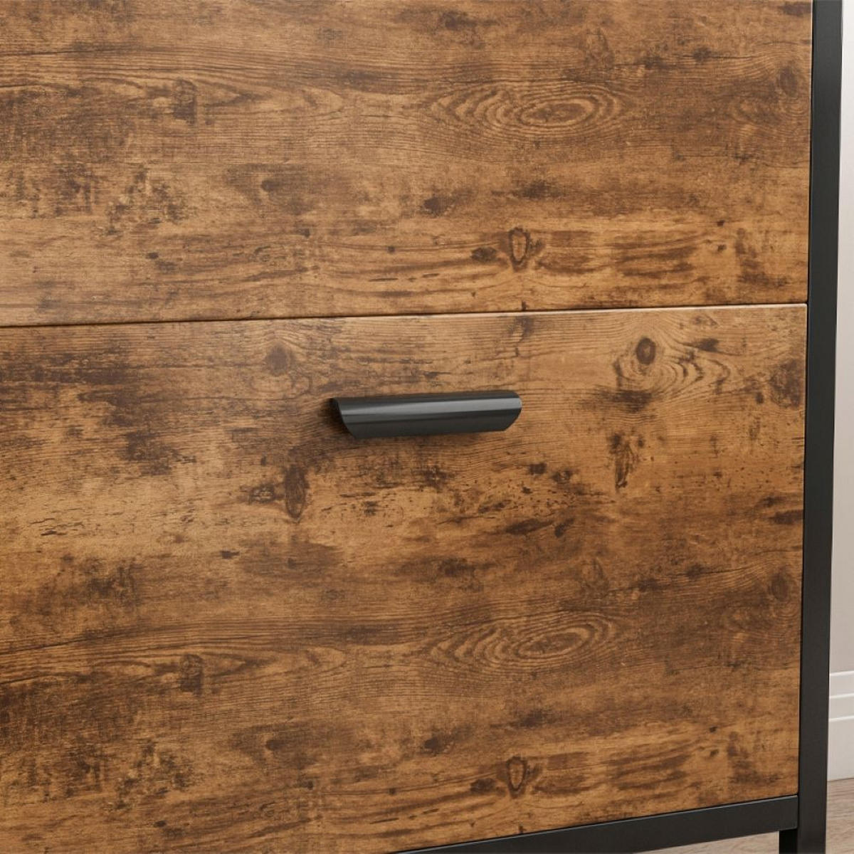 SCHUHSCHRANK, braun 60/130/30cm - Braun, Holzwerkstoff (60/130/30cm)